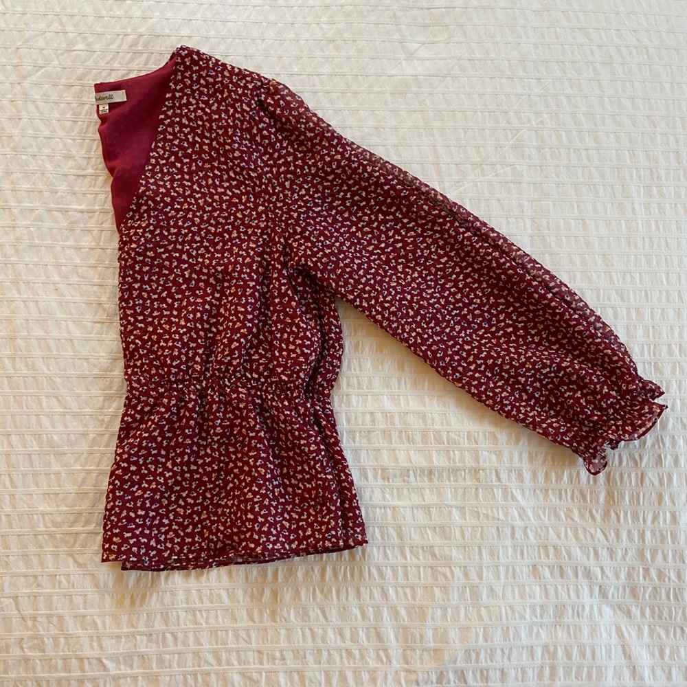 Madewell Overture Top in Ditsy Flowers